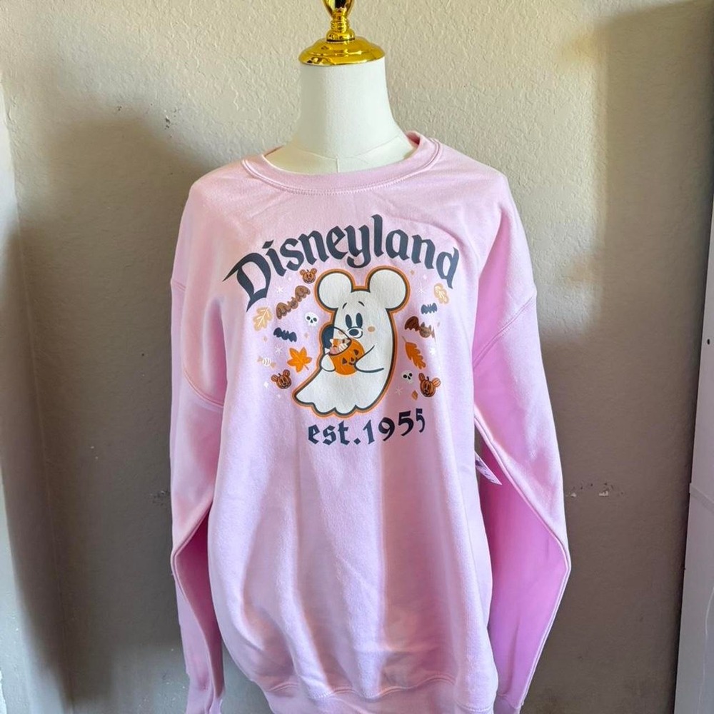 Disneyland pink sweatshirt